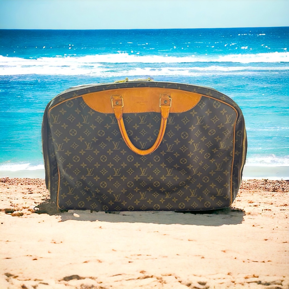 ✈️LOUIS VUITTON Luggage ✅ GUARANTEED Authentic✅Alize 2 Poches Bandouliere UNISEX